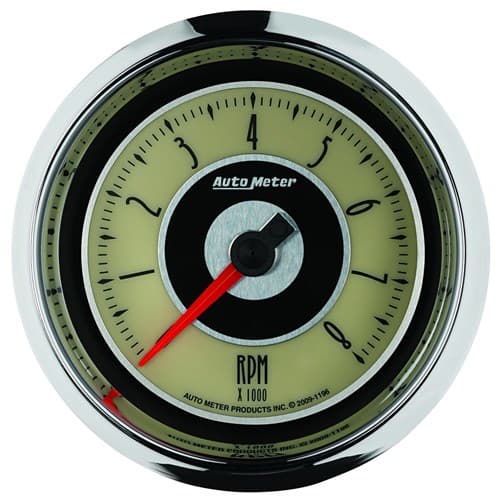 3-3/8" Tach 8000 RPM Cruiser Series Auto Meter - 1196
