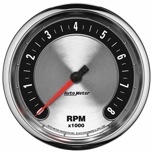 Am Muscle 5" Tacho 8,000RPM in-Dash Autometer / AU1299