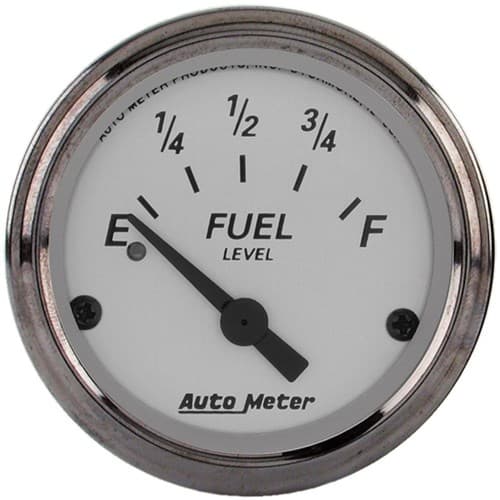 2-1/16" Fuel Level, 240-33 Ohm American Platinum Auto Meter - 1906