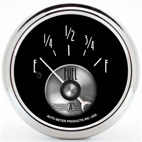Black Diamond Fuel Level Gauge 2-1/16", 240-33 Ohm, Short SWP Auto Meter - 2016