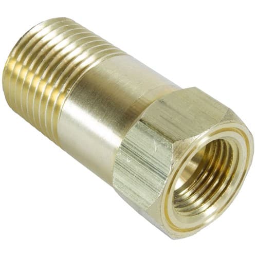 1/2 NPT Extension Temp Adapte Use W/Mech.temp.gauge Auto Meter - 2270