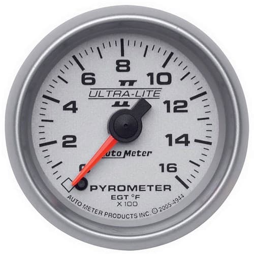 2-1/16 Pyrometer Kit, 0-1600` 2-1/16 Ultra-Lite II Auto Meter - 4944