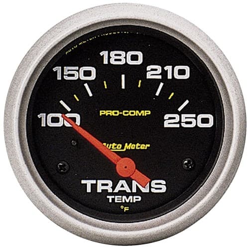 Pro-Comp 2-5/8" Trans Temp 100-250Â°F, Short Sweep Elect. Auto Meter - 5457