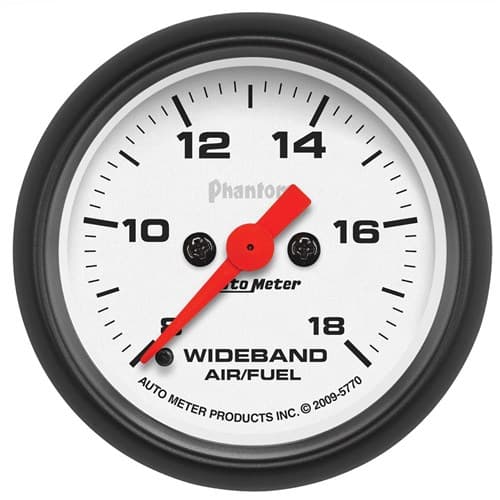 Phantom 2-1/16" Air / Fuel Wideband, Full Sweep Elect. Auto Meter - 5770