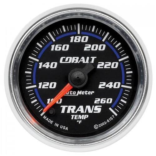 Cobalt 2-1/16" Trans Temp 100-260Â°F, Full Sweep Elect. Auto Meter - 6157