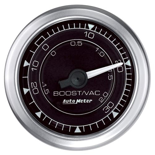Chrono 2-1/16" Vacuum / Boost 30in/HG-30PSI Mechanical Autometer / 8103