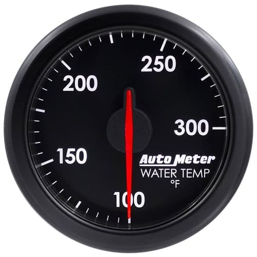Airdrive Black Water Temp 2-1/16, 100-300Â°F, Obdii/Wifi Auto Meter - 9154-T