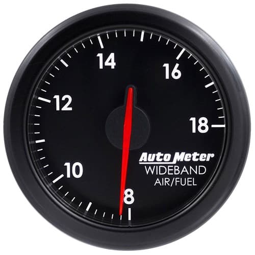 Airdrive Black Wideband AFR 2-1/16, Air/Fuel, Obdii/Wifi Auto Meter - 9178-T