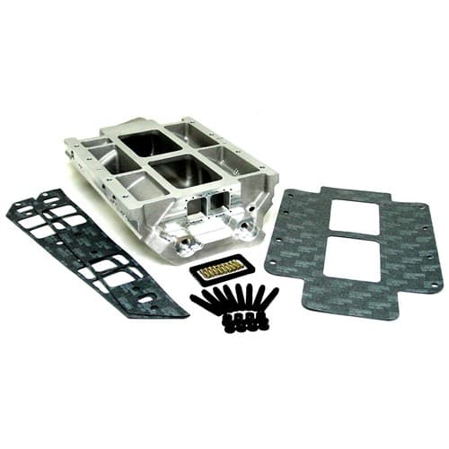 BBC Blower Polished Manifold Competition Standard Deck, TBS - 2514