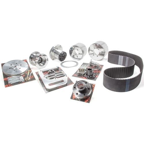 BDS SBC 3" 2V 6-71 8-71 8mm Drive Kit. Polished + UC-9800 BDS / DK-3122 + UC-9800