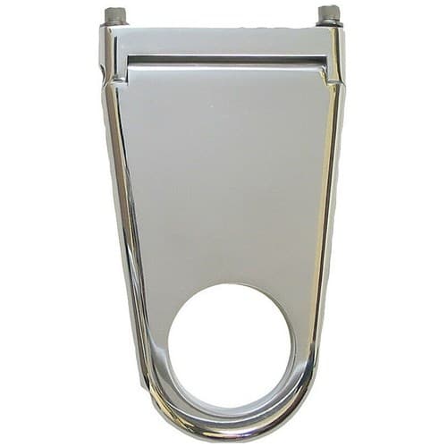 Billet Alum Solid Column Drop 2" Dia X 5" Polished -Swivel- Borgeson - 911205