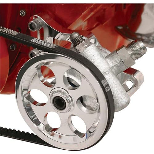 BBC Power Steer S/Pump Bracket Includes Pulley Bolts Billet - 12320