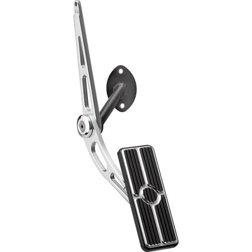 Billet Gas Pedal Rectangle BLK 1955-57 Chev Billet - 199155
