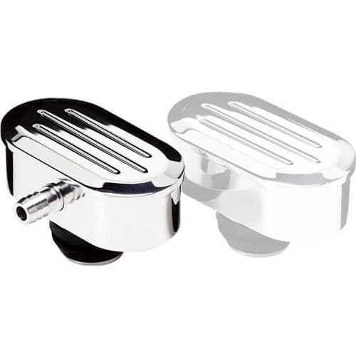 Bilt Breather Oval Milled PCV 1-1/4 Hole Billet - 21920