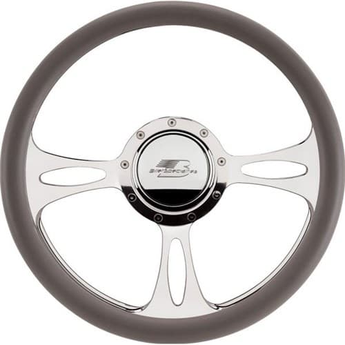 Billet S/Wheel Fastlane 14 Use BS29008 Wrap Not Included Billet - 30175