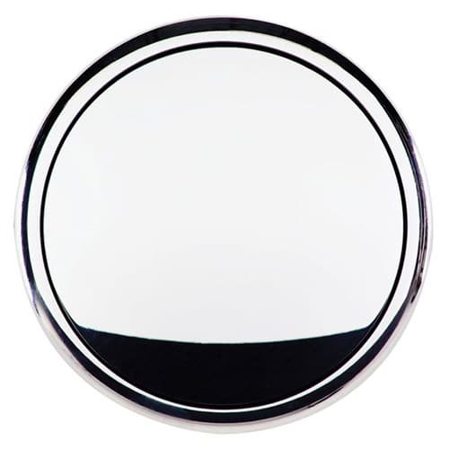 Billet Horn Button Plain Suit 9 Hole Wheels, Small Dia Billet - 32120