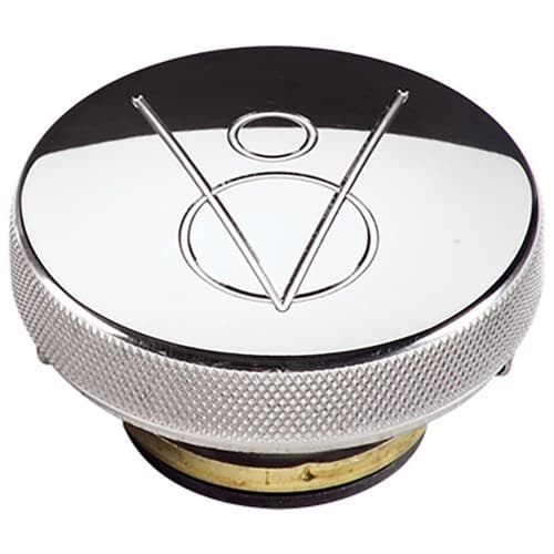 Billet Radiator Caps V8 16LB. Large Size Billet - 75420