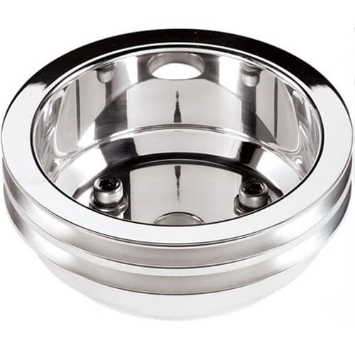 BBC Crank Pulley Double Billet Long Water Pump Billet - 79220