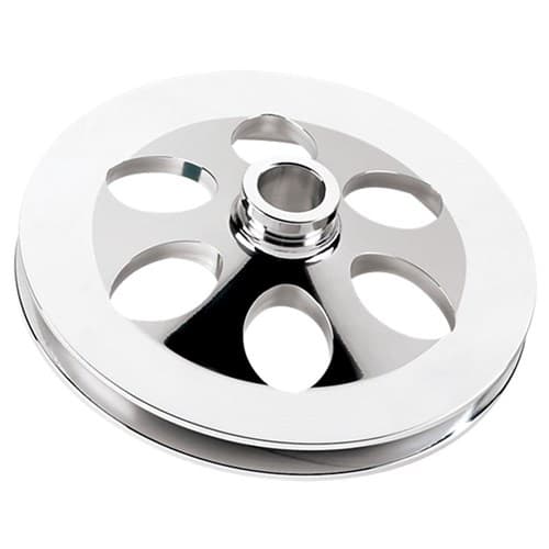P/Steer Pulley V Belt 1 Groove Saginaw Pump Press on Pulley Billet - 86420