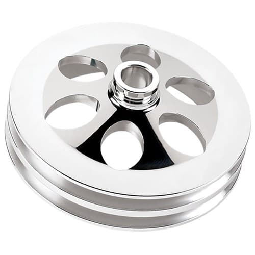 P/Steer Pulley V Belt 2 Groove Saginaw Pump Press on Pulley Billet - 86520