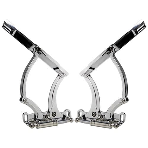 Billet 67-69 Camaro / Firebird Bonnet Hinges *Polished* Billet - 873612