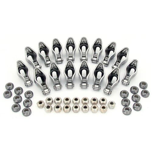 Magnum Steel Roller Tip Rocker Arms. 1.6 Ratio 3/8" Stud. SBC Comp - 1418-16