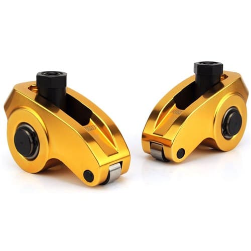 Ultra-Gold Roller Rockers, BBC 1.70:1 Ratio, 7/16" Stud Comp / 19021-16
