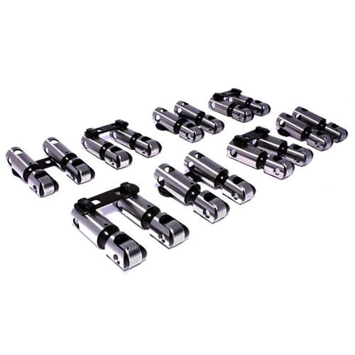 Endure-X Solid Roller Lifters SBC .842" OD, +.300", Solid Comp / 871-16
