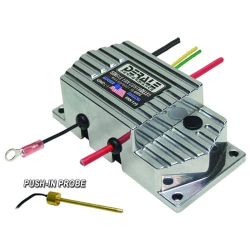 Adjustable Fan Controller Single Fan, Push in Rad Probe Derale - 16778