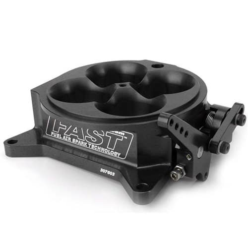 Billet 4 Barrel 4150 Throttle Body. Flows 1375CFM "Black" Comp - 307603B
