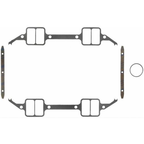 BB Chry 413 426 Wedge Printo Intake Gaskets 1.34 x 2.63 Felpro - 1218