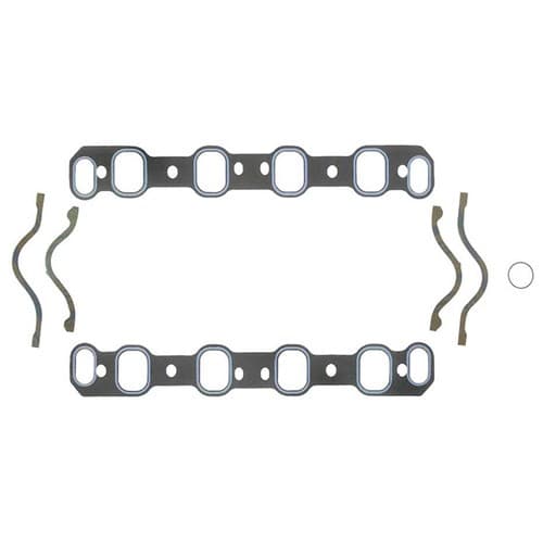 Ford 302 351C 2V Printoseal Intake Gasket 1.50 x 2.12 .060 Felpro - 1240