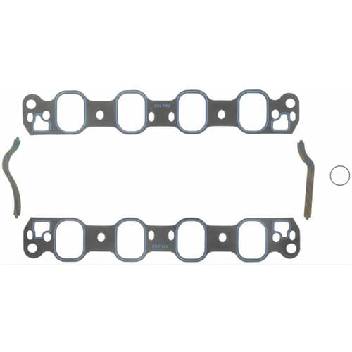 Ford 302 Boss Printoseal Intake Gasket 1.88 x 2.65 .060 SBF Felpro - 1248