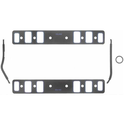 Oldsmobile 455 Intake Gaskets 2.40" x 1.40", .060" Thick Felpro / 1356