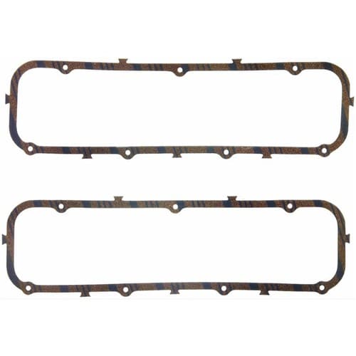 BBF Cork Valve Cover Gaskets , 3/16 Thick Felpro - 1619