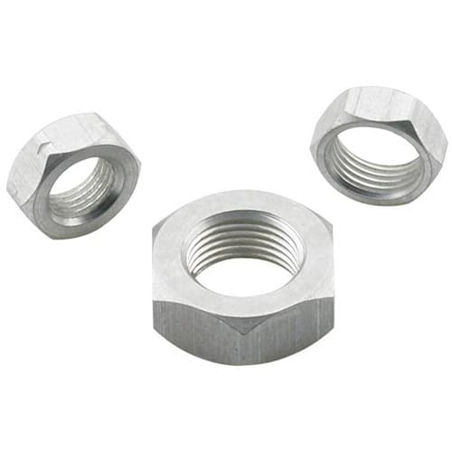 Jam Nut Alloy 7/16-20 LH 11/16 Hex FK Rod - AJNL07