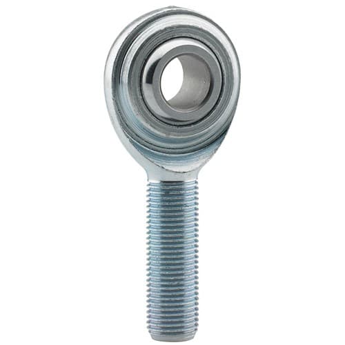Steel Rod End LH 1/2"X5/8" Zinc Plated Finish FK ECML10-8