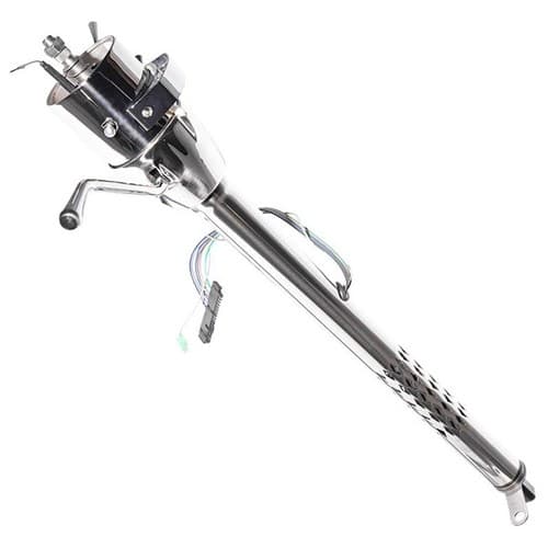 Flaming River 30 Column Shift Collapsible *Pol S/S 2" OD Flaming - 20021SSLC