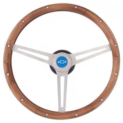 Grant GM Official Classic Inc Chev Horn Button - Wood Grant - 967