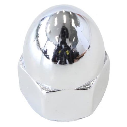 9/16-18 Chrome Acorn Nut Chrome Plated Amer Fine Gardener - 21557