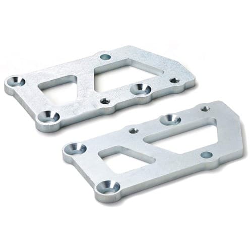 LS Engine Mount Brackets Swap Earl SBC 1-1/4" Forward, Steel Hooker / 12623HKR