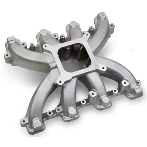 LS3 Intake Manifold, 4150 Carb Single Plane Rectangle Port Holley / HO300-131