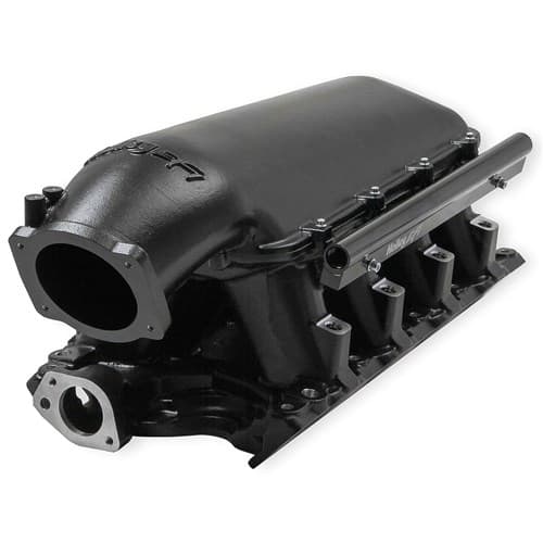 EFI Hi-Ram Intake 351W 9.5" Suit 95mm TB. Black Holley / HO300-241BK
