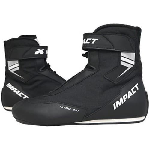 Nitro Drag 2.0 Shoe Size 10 BLK SFI-20. Black Impact Racing / 49310010