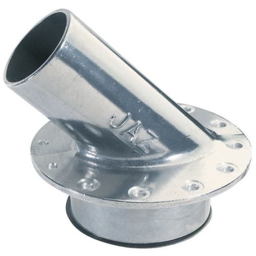 Fuel Cell Fast Fill Valve 45 Deg 12-BOLT, 2.5" Inlet Jaz - 345-250-03