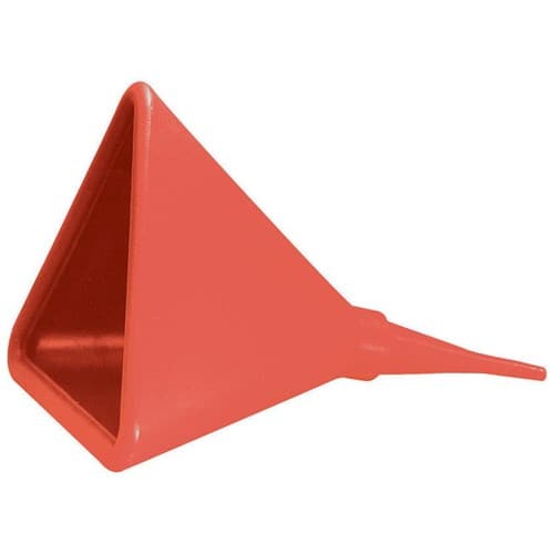 16 Triangular Funnel 22 Long with Tapered Spout Jaz - 550-016-06