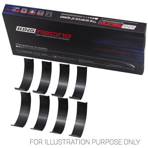 Conrod Bearings, Subaru EJ20, EJ22, EJ25, 52mm Journal King Bearings / CR4125XPG0.25