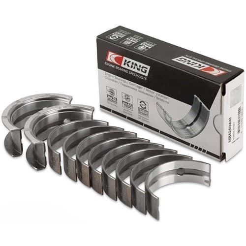 Main Bearings, Mitubishi 4G63 EVO I-IV, with Flange King Bearings / MB5209AM0.5
