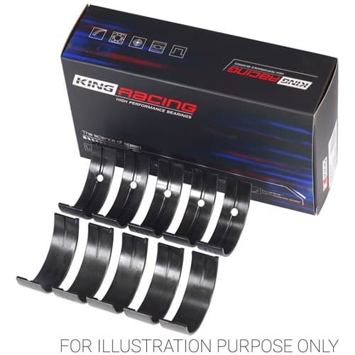 Main Bearings, Nissan SR20DE, SR20DET, Not Gtir King Bearings / MB5243XP0.25