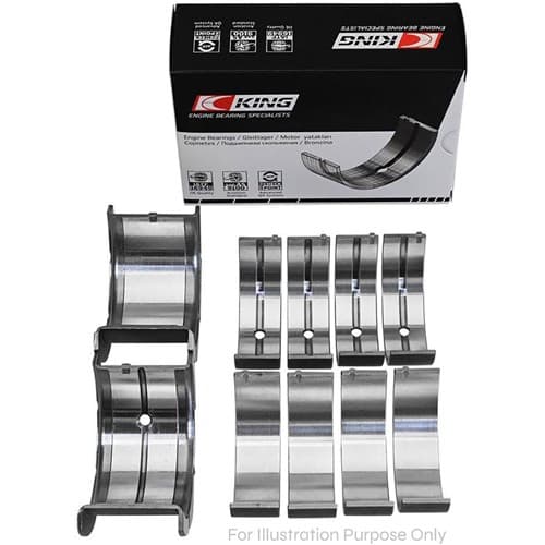 Main Bearings, SBC L/J Si Series, OE Replacement King Bearings / MB557SI 020